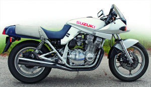 1982 Suzuki GS1000SZ Katana.