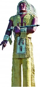 Erected in 1964, Hiawatha stands 50 feet tall as a tribute to the region’s Native Americans and as a tourist attraction in the city of Ironwood.
