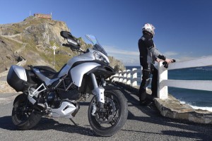 Pick a Riding Mode and pick a destination, such as the San Juan of Gaztelugatxe monastery in Bermeo, Spain.