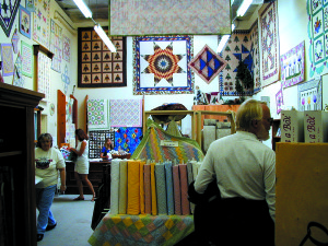 Ann’s interest in quilting led the couple to many of the quilting museums around the country. 