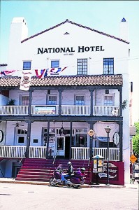 The National Hotel in Jackson has been hosting guests since 1852; no more gambling or loose women, but the Bordello Suite is still available.