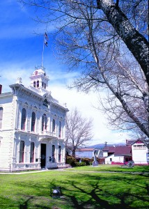 The courthouse in Bridgeport has been dispensing justice since 1880.