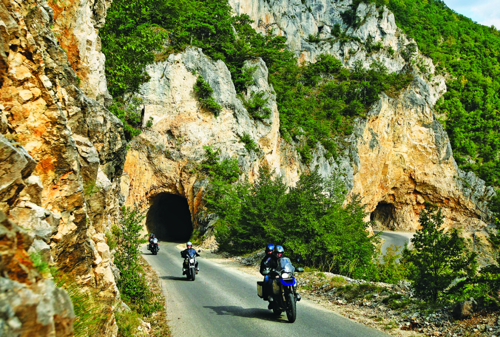 Hairpin curves are one thing, but hairpins through dark, narrow tunnels is another!