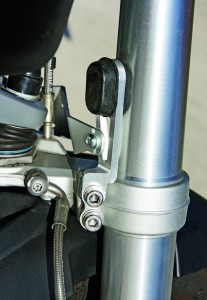 Wunderlich BMW GS Bolt-Ons: Steering Stops