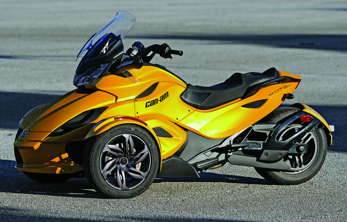 2013 Can Am Spyders First Look Review Rider Magazine