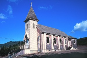 St. Patrick’s church in Petrolia holds services once a month, on the first Saturday at 10:30 a.m.