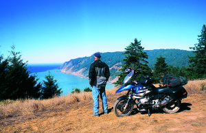 Looking toward Mistake Point from Usal Road.