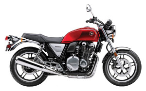 The 2013 Honda CB1100 comes in Candy Red only for $9,999.
