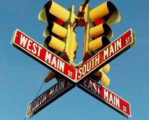Main Street goes everywhere: Orange, Massachusetts.
