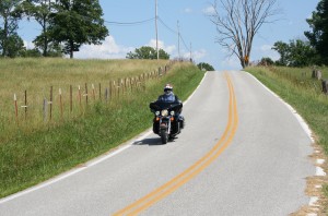 You don’t need to have a destination when cruising in the Cumberlands; any road will give you a great ride.