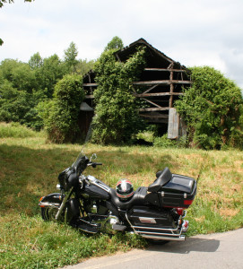 In this lush land, with a lush climate, Mother Nature will happily and quickly reclaim any abandoned building.