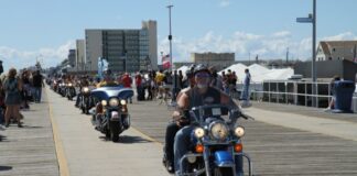 More than 1,000 people registered for the Rubber Duck Boardwalk Ride to benefit the local United Way organization