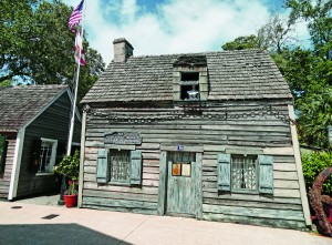 The Oldest Wooden Schoolhouse in St. Augustine was built in the 1700s of cypress and red cedar.