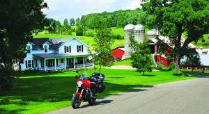 Northern Pennsylvania’s rolling hills and pastoral views combine for a great riding experience.