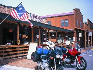 The really Wild Bunch Grill & Barn in Dubois, Wyoming.