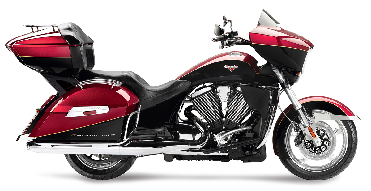 Victory Unveils 15th Anniversary Cross Country Tour Limited Edition ...