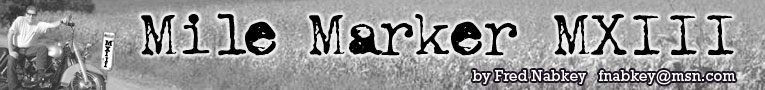 New-Mile marker MXIII