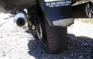 This bike’s rider won’t be going far on that tire. Would you be able and willing to help him out?