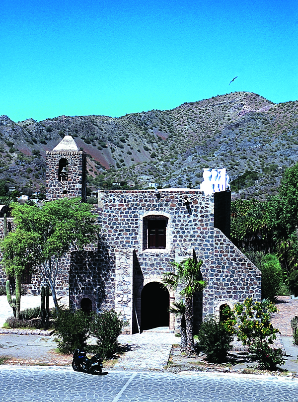 The old mission at Mulegé dates from 1704.