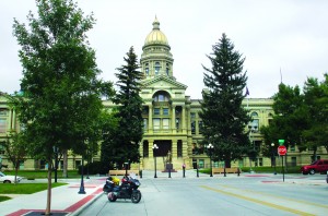 The Capitol Building in Cheyenne, Wyoming. (PHOTO BY GEORGE CATT)