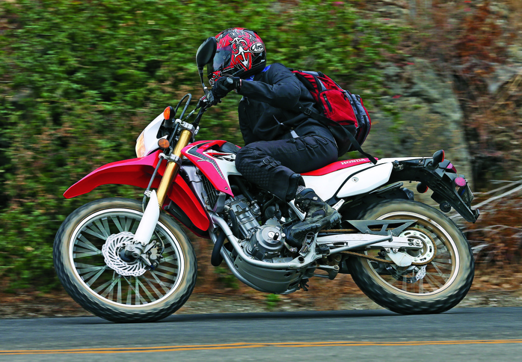 honda crf250l mileage
