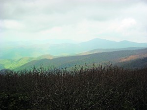 The view from Black Mountains Overlook stretches far and wide.