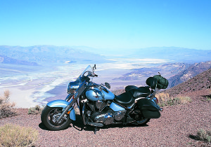 The Vulcan 2000 admiring Death Valley from Dante’s View.