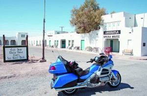 The Amargosa Opera House is located at Death Valley Junction and offers entertainment most weekends–though not in summer.