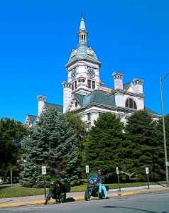 The county courthouse in the town square in Marshalltown is an architectural gem.