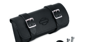 Harley-Davidson Leather Down-Tube Bag