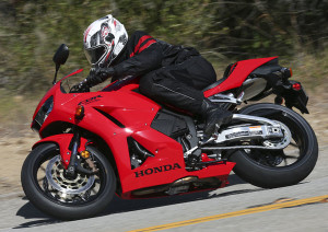 The Honda CBR600RR works very well on the street, but its riding position requires dedication.