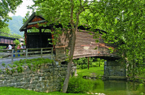 Appalachian trails of the paved variety offer scenic diversions like the Humpback covered bridge, Virginia’s oldest, along U.S. 60 near Covington.