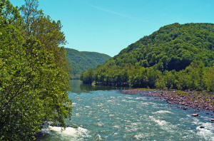 Contrary to its name, the New River is one of the oldest rivers in the world.