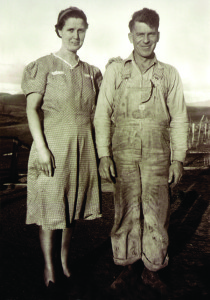 Grandpa and Grandma Bruce circa l933.