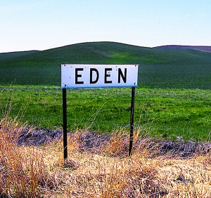 The town of Eden.
