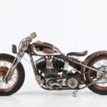 First Place in Retro Mod class: Inglourious Basterds Cycles' “Bastarda Senza Gloria”