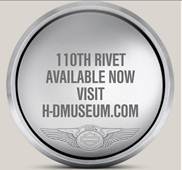 Harley-Davidson commemorative 110th anniversary rivet