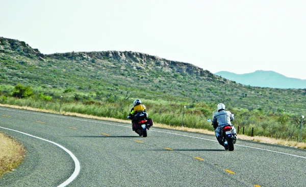Sweepers in Big Bend National Park; but watch the speeds, the park police are sneaky.