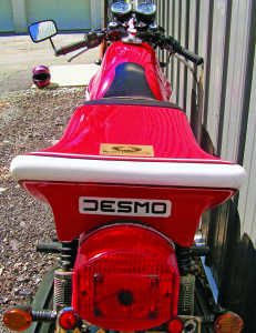 1977 Ducati Sport Desmo 500.