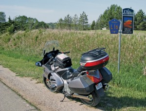 We join the Loess Hills National Scenic Byway near Castana.