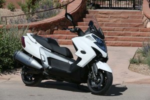 Offered in white only, the 2014 Kymco MyRoad 700i carries an MSRP of $9,699. Availability is TBD.