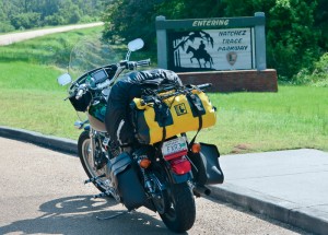 Mile zero of the Trace is found just northeast of Natchez, not far from the Mississippi River.