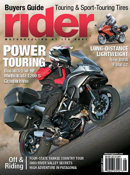 Rider Magazine August 2013 Cover | Rider Magazine