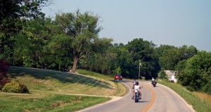 The road to Frankenstein and its winding tarmac is a favorite with Missouri riders.