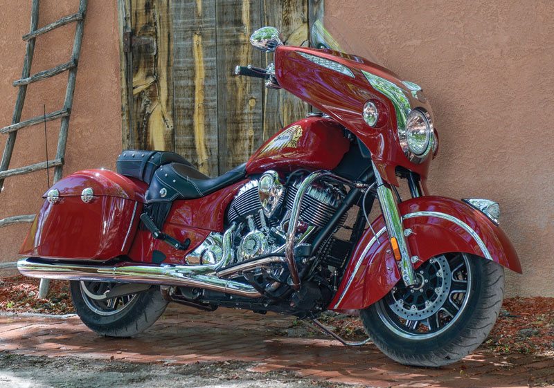 2014 Indian Chieftain in Indian Motorcycle Red