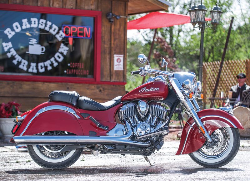 2014 Indian Chief Classic in Indian Motorcycle Red