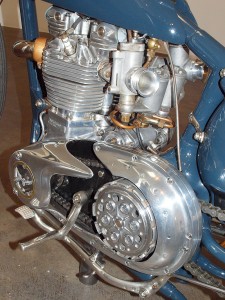 The engine on The Kestrel Falcon.