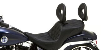 Corbin Dual Tour Saddle for Softail Breakout