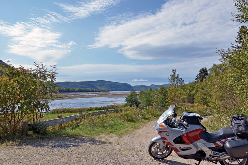 Marguerite Bay is part of the Saguenay Fjord National Park.