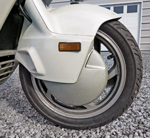 1989 Honda PC800 Pacific Coast front tire